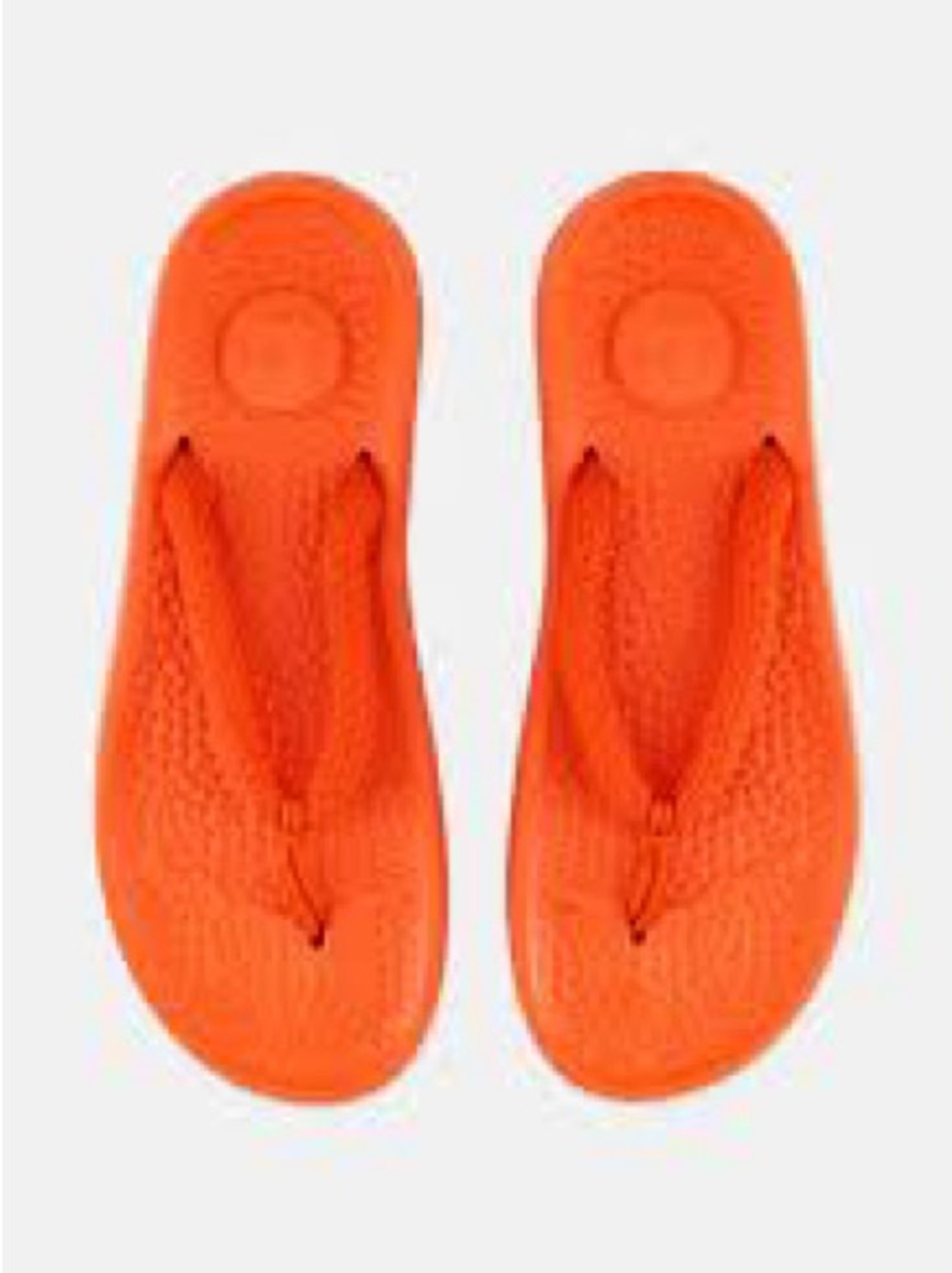 Allbirds Flip Flop Sandals Unisex Size 11 Orange Thong Slip On Lightweight